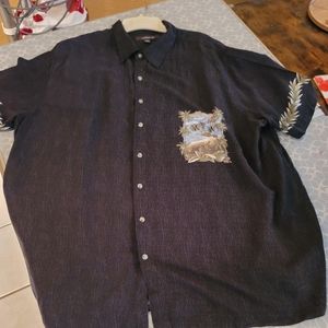 2 for 1 Croft&barrow mens short sleeve tropical shirt.